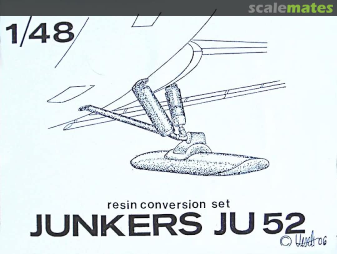 Boxart Junkers Ju 52 Ski conversion MX 4817 Master-X Boxart Junkers Ju 52 Ski conversion MX 4817 Master-X