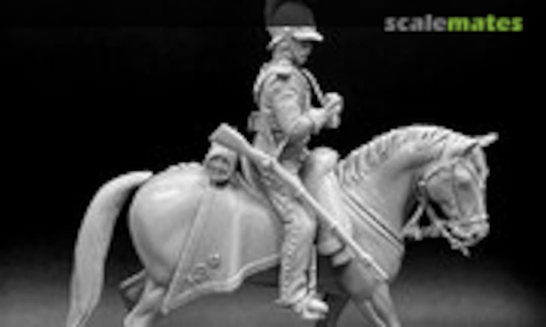 54mm Württemberg mounted jaeger, 1811-12 (Chronos Miniatures CHM-54315(M)) CHM-54315(M)