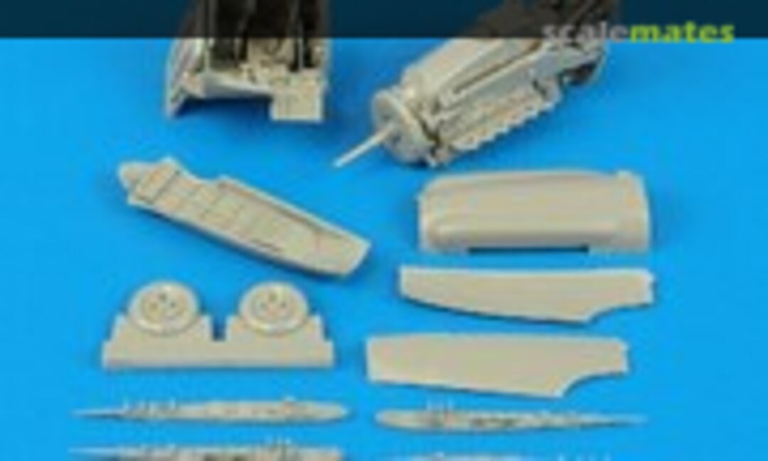1:48 Supermarine Seafire FR 46/FR 47 detail set (Aires 4338) 4338