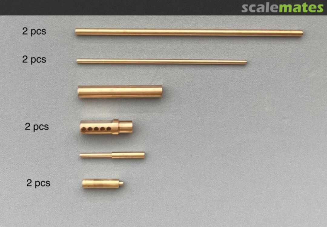 Boxart Dornier Do-335B-2 Zerstorer Gun barrels set MTCA32059 Profimodeller Boxart Dornier Do-335B-2 Zerstorer Gun barrels set MTCA32059 Profimodeller