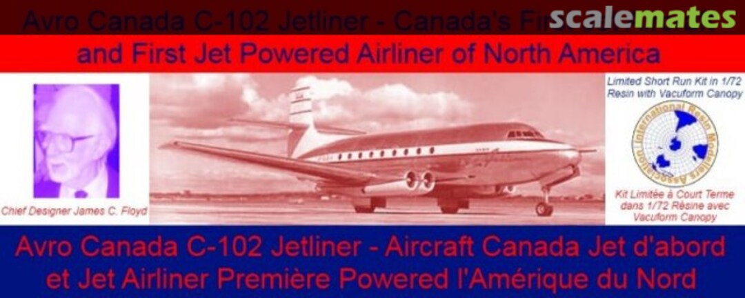 Boxart Avro Canada C-102 Jetliner 8 IRMA Boxart Avro Canada C-102 Jetliner 8 IRMA