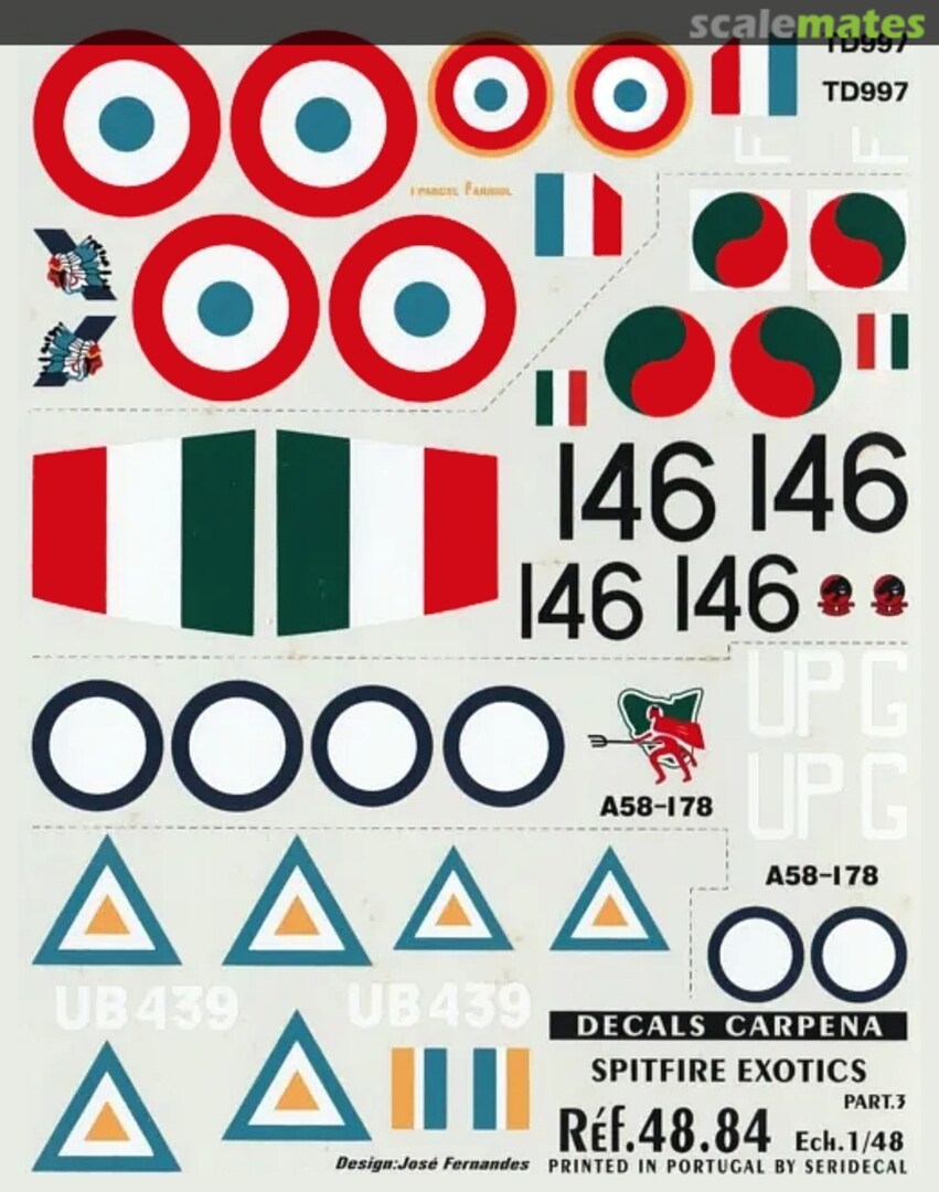 Boxart Spitfire Exotics Part 3 48.84 Carpena Boxart Spitfire Exotics Part 3 48.84 Carpena