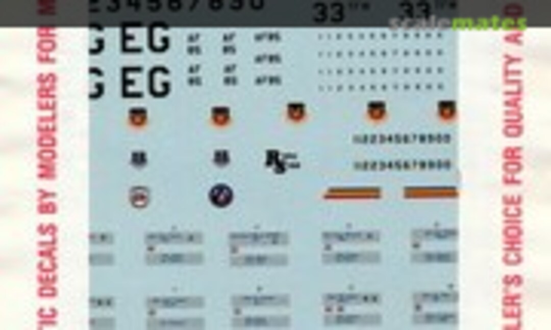 1:72 33rd TFW Gulf MiG Killer #2 (Repli-scale 72-1034) 72-1034