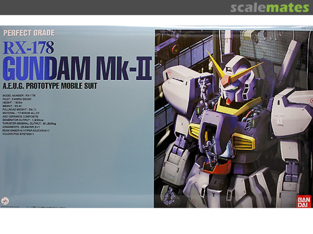 Boxart RX-178 Gundam Mk-II 906047 Bandai Boxart RX-178 Gundam Mk-II 906047 Bandai