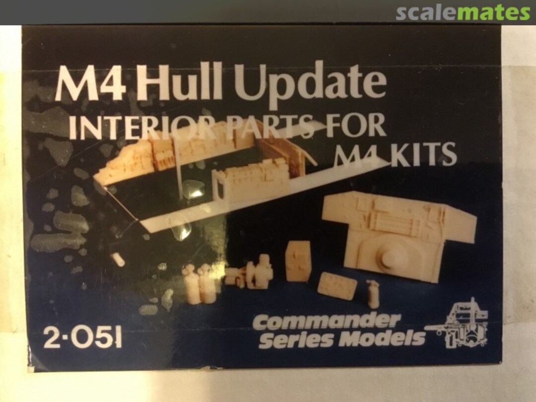 Boxart M4 Hull Update 2-051 Commander Series Models Boxart M4 Hull Update 2-051 Commander Series Models