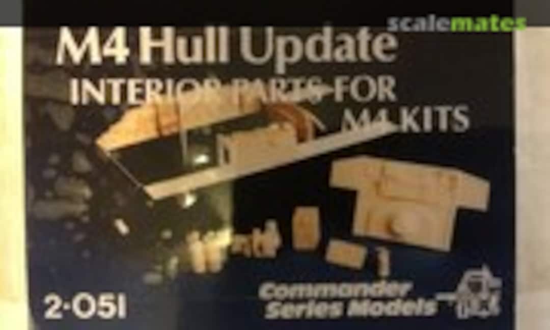 1:35 M4 Hull Update (Commander Series Models 2-051)