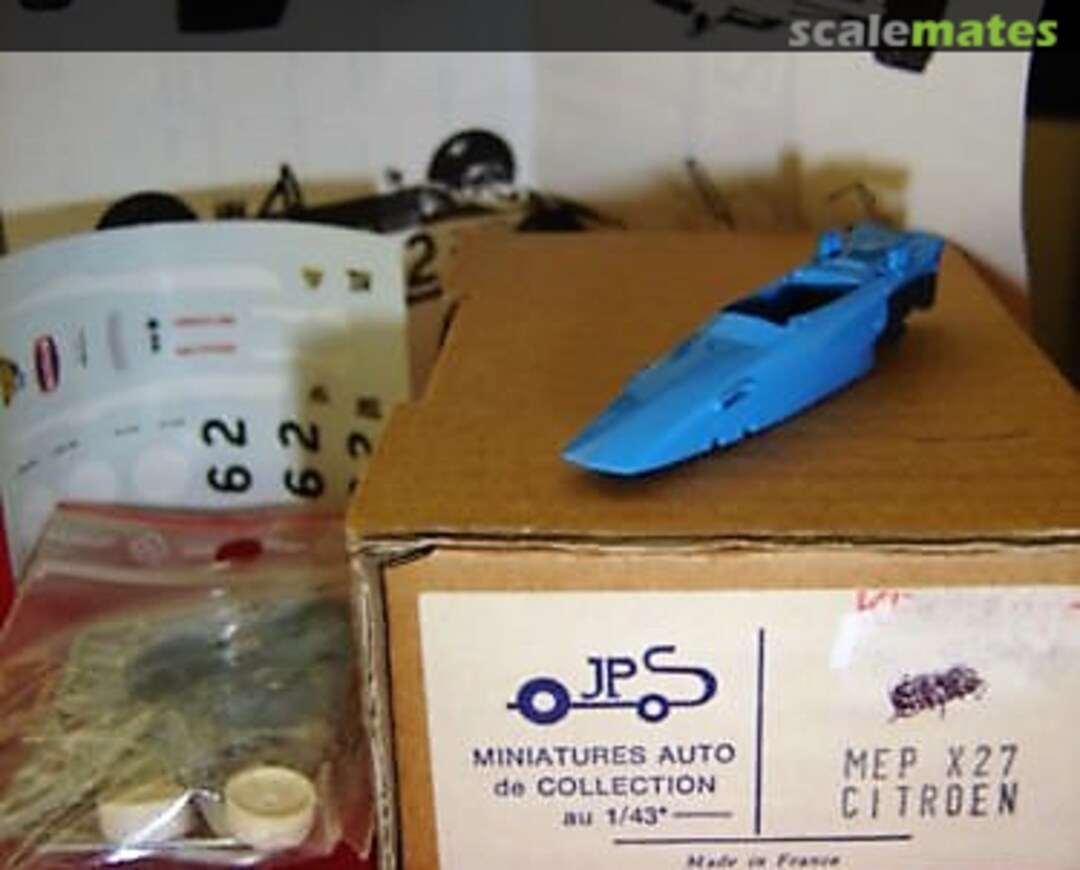 Boxart Mep-Citroën X27 KP67 JPS Miniatures Auto Boxart Mep-Citroën X27 KP67 JPS Miniatures Auto