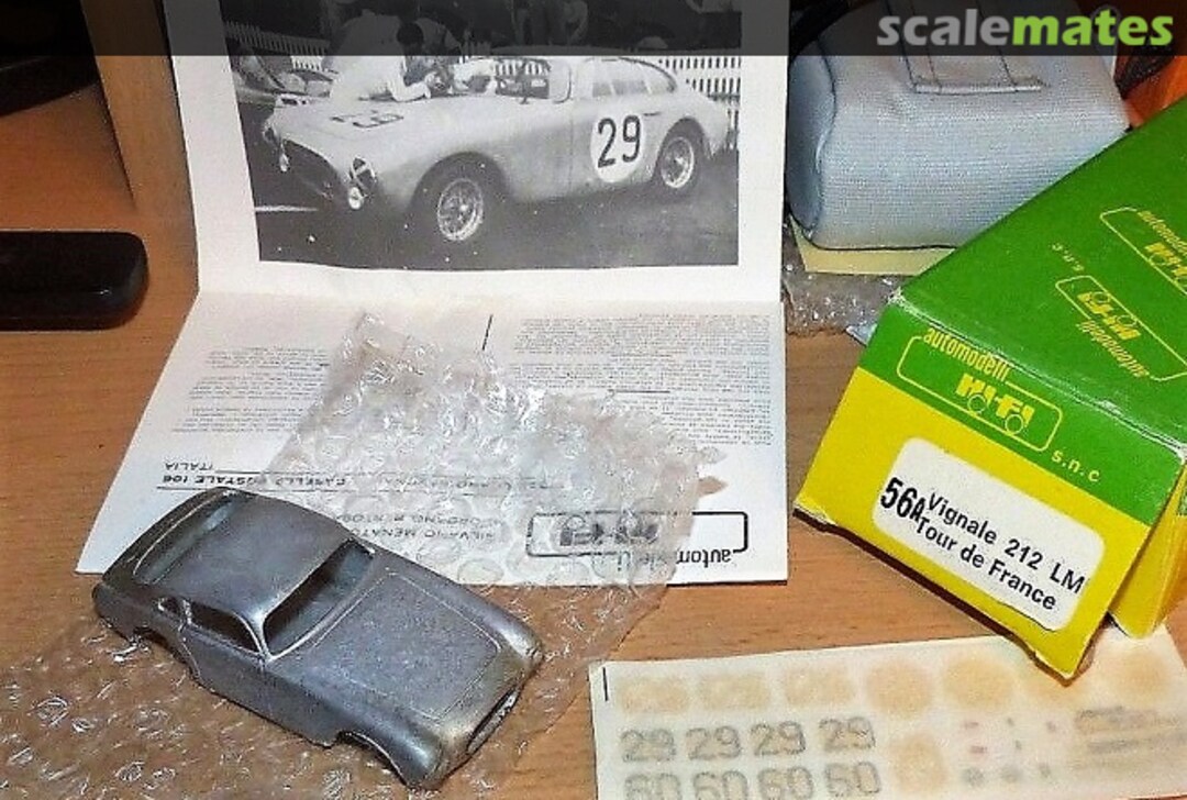 Boxart Ferrari 212 Vignale 56A Hi Fi Automodelli Boxart Ferrari 212 Vignale 56A Hi Fi Automodelli