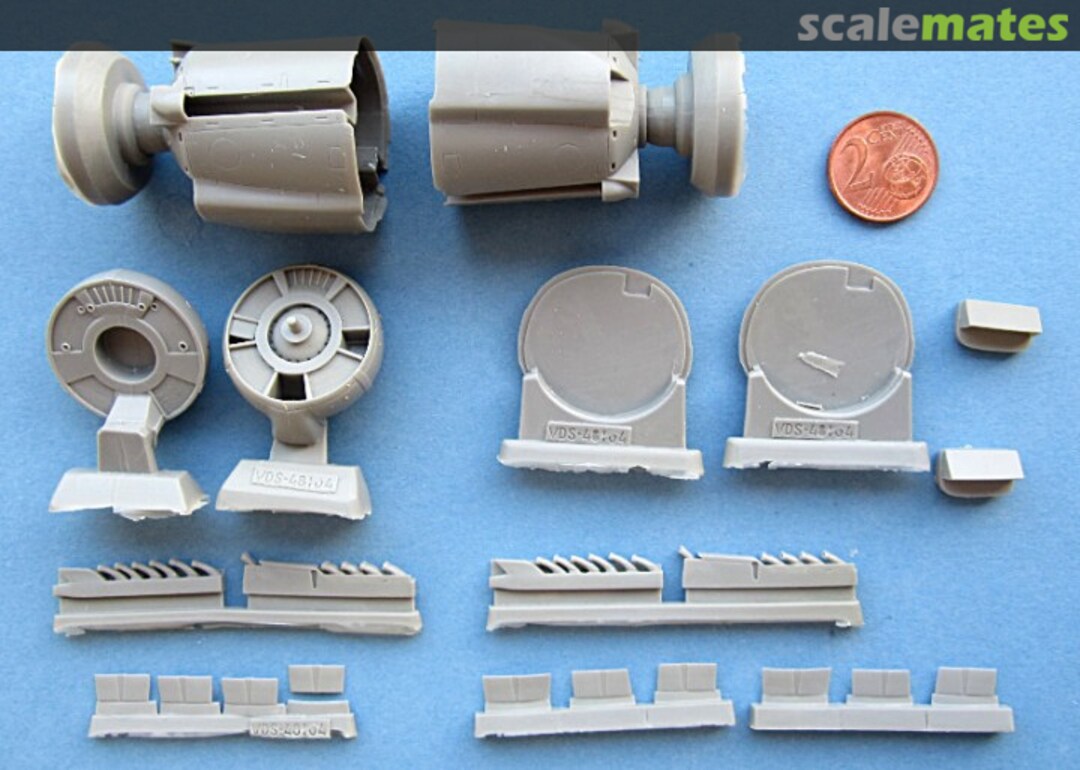 Boxart Ju 88A-4/A-14 nacelles VDS48-104 Vector Boxart Ju 88A-4/A-14 nacelles VDS48-104 Vector