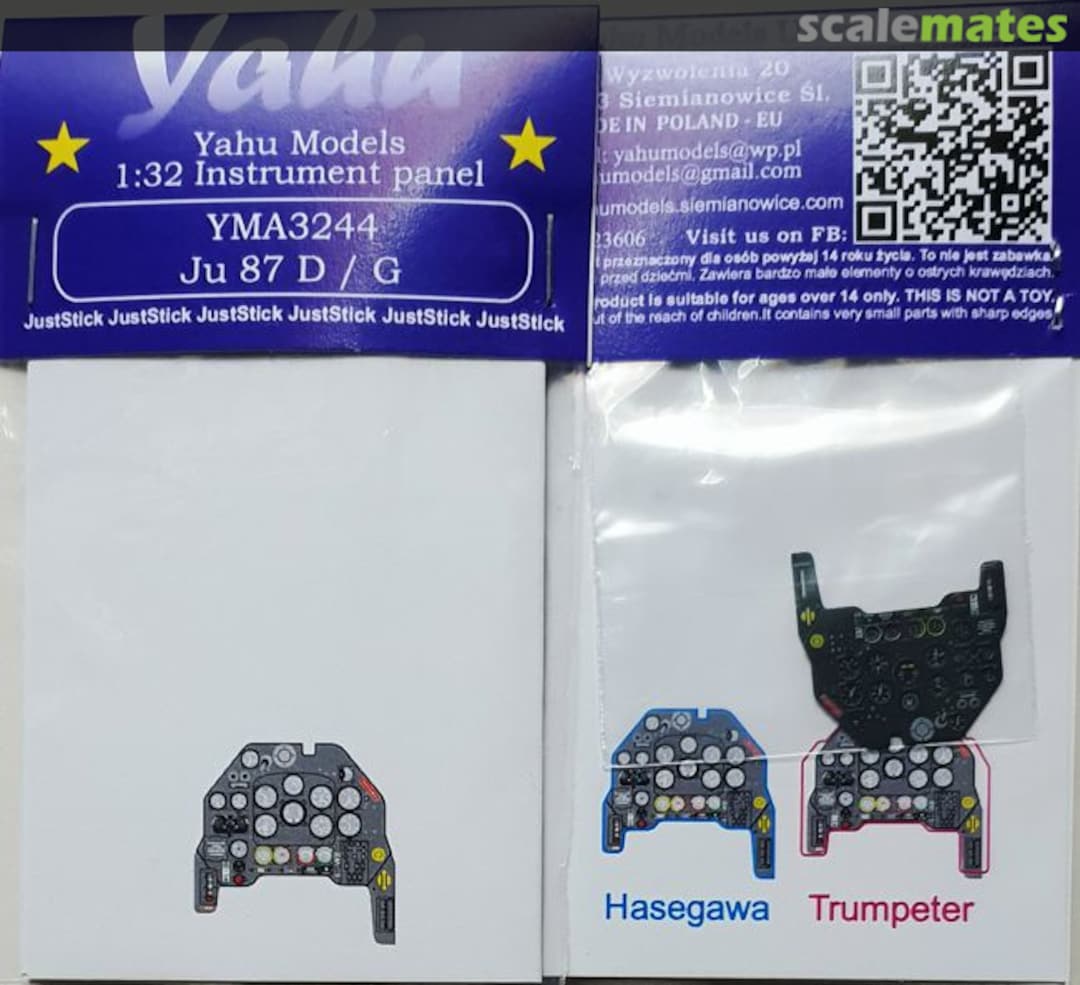 Boxart Ju-87 D/G YMA3244 Yahu Models Boxart Ju-87 D/G YMA3244 Yahu Models