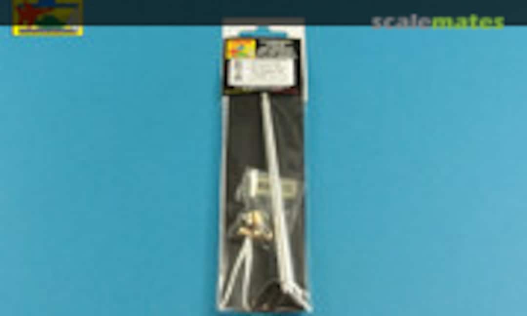 1:35 10,5cm KwK L/70 barrel with double baffle muzzle brake for German Pz.Kpfw. VII "Löwe" (Aber 35L-231) 35L-231