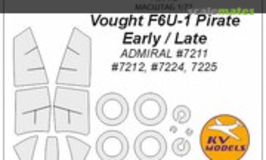 1:72 Vought F6U-1 Pirate Early/Late (KV Models 72902) 72902