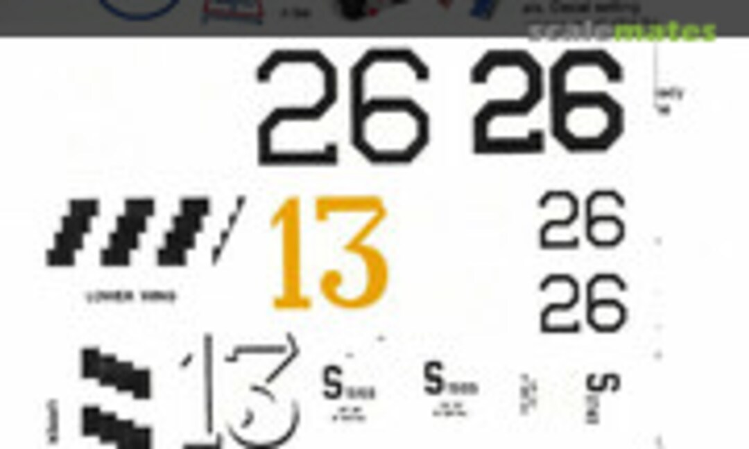 1:48 SPAD XIII (part 1) (PD Decals 48-008) 48-008