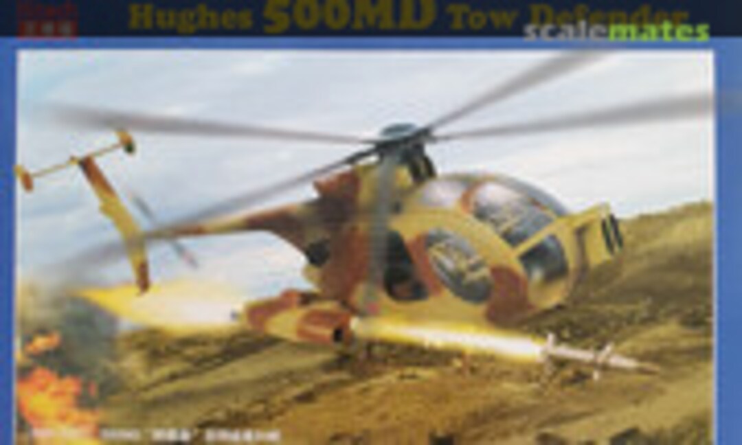 1:24 Hughes 500MD Tow Defender (Kitech 08M-3007)