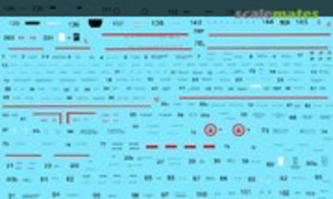 1:48 Bell Р-39 Stenciling Part II (Colibri Decals 48022) 48022