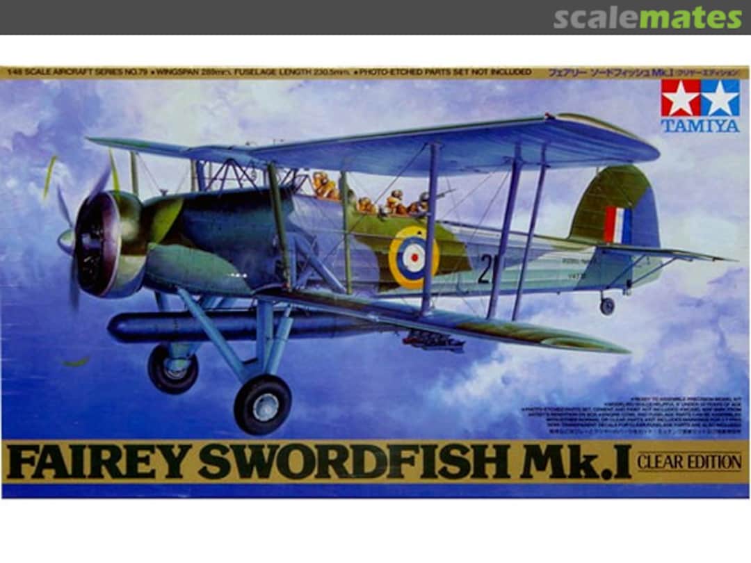 Boxart Fairey Swordfish Mk I 61079 Tamiya