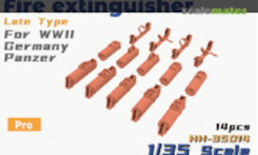 1:35 Fire extinguisher Late Type (Heavy Hobby HH-35014) HH-35014