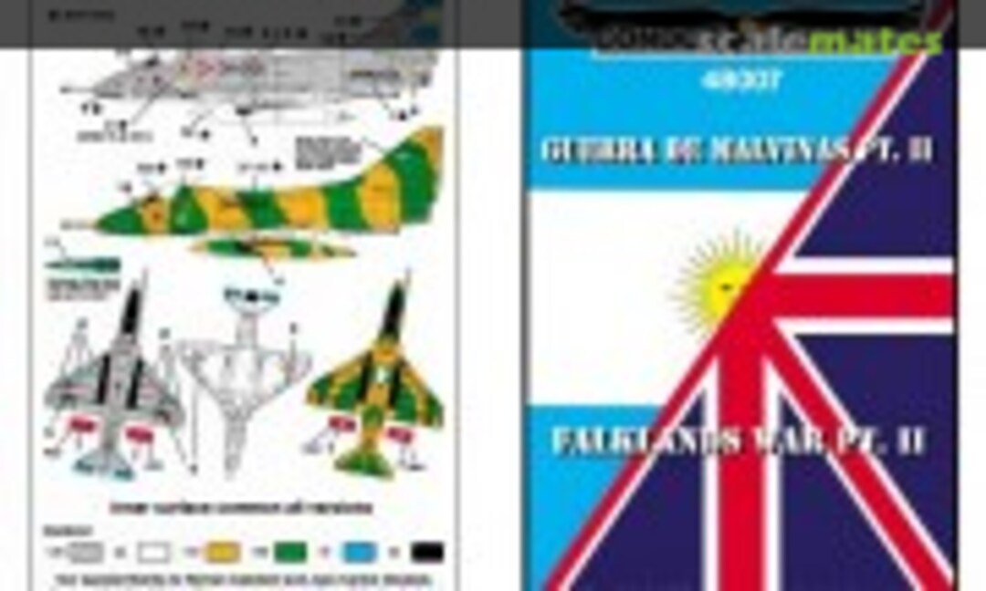 1:48 Guerra de Malvinas Pt.II (Condor Decals 48007) 48007