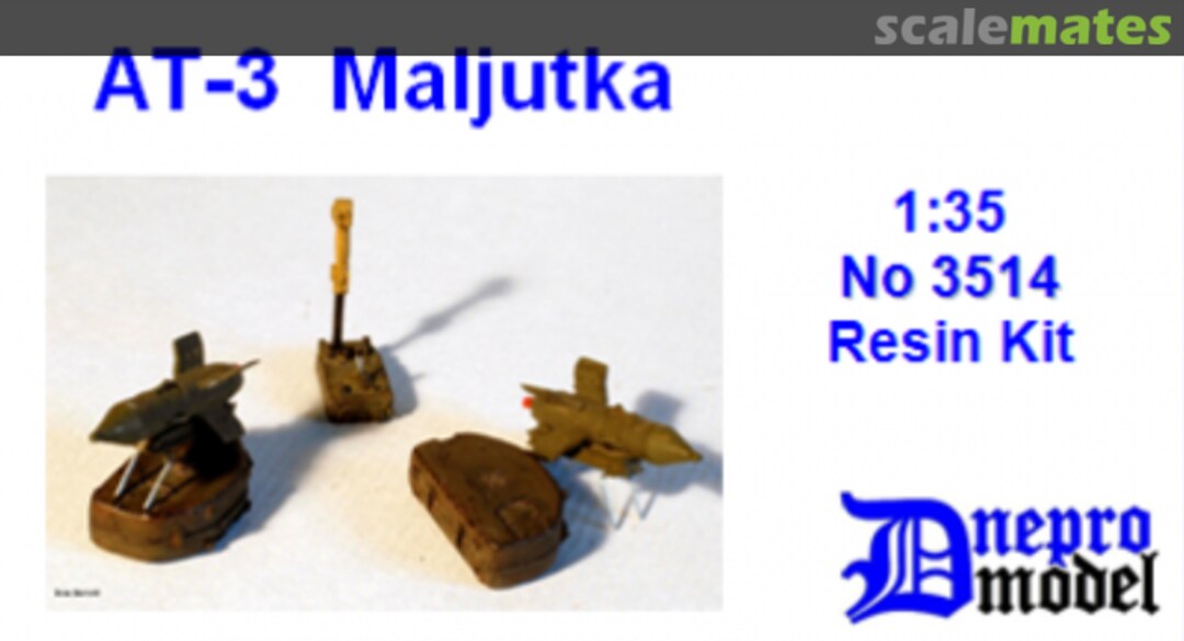 Boxart AT-3 Maljutka 3514 Dnepro Model Boxart AT-3 Maljutka 3514 Dnepro Model