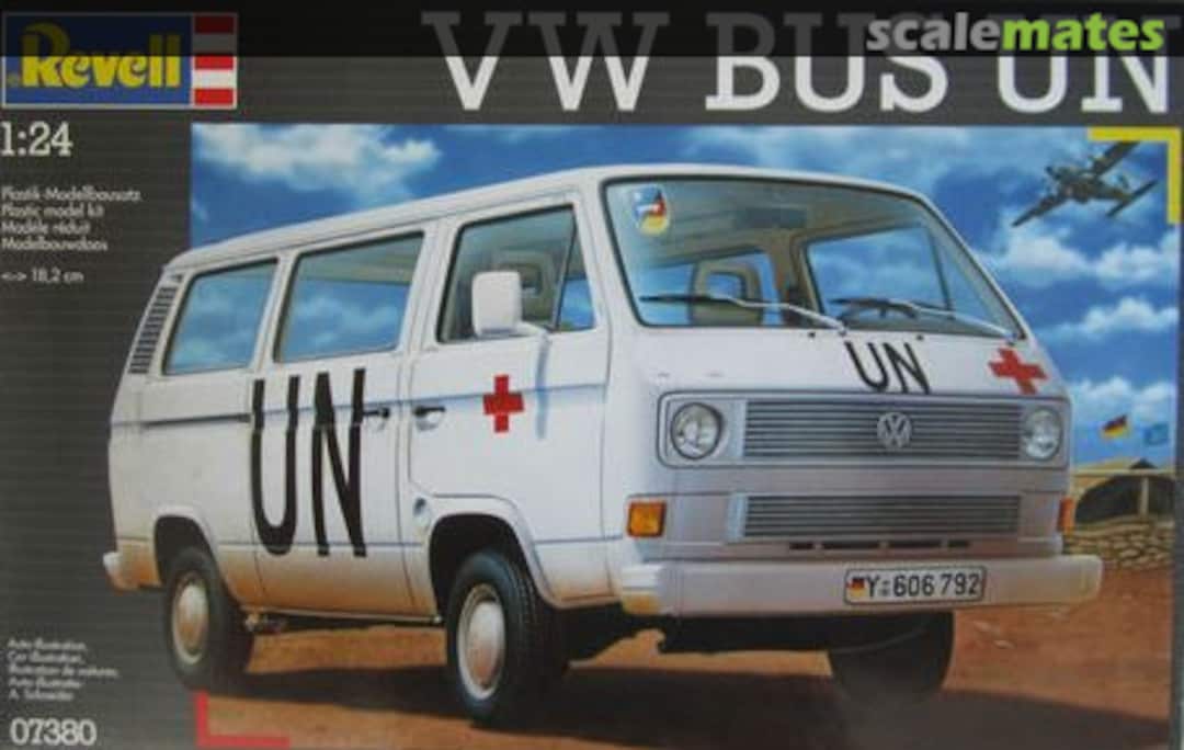 Boxart VW Bus UN 07380 Revell Boxart VW Bus UN 07380 Revell