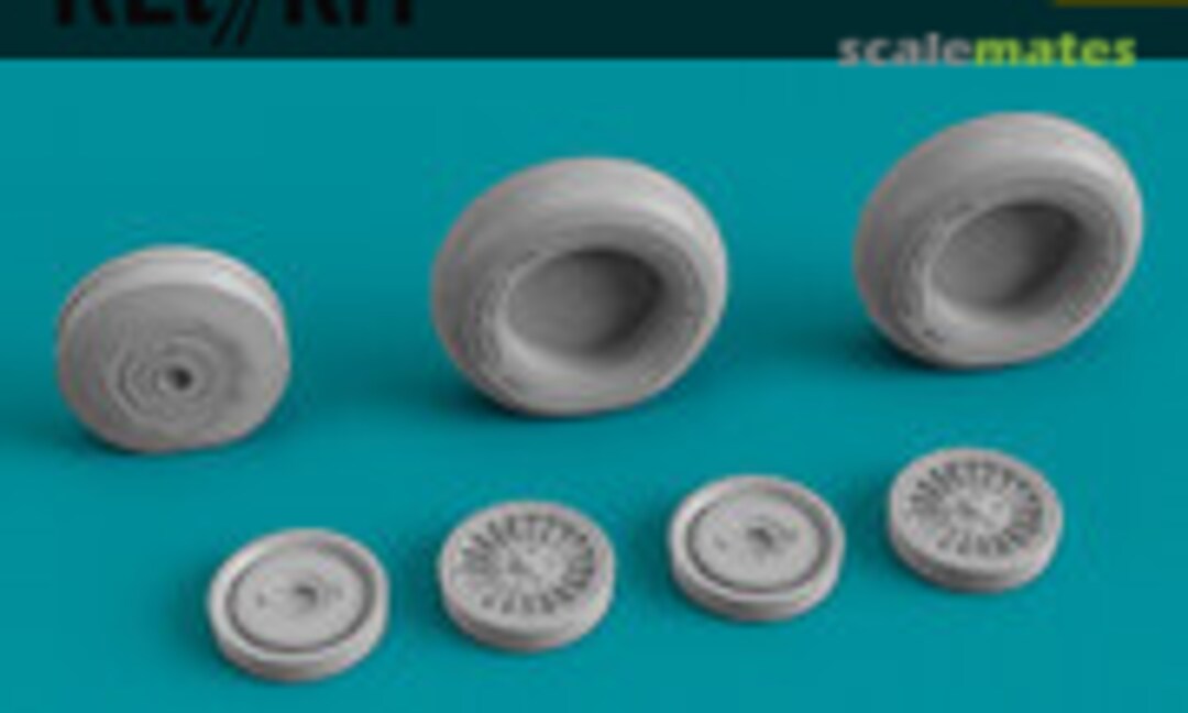 1:32 DH Vampire - wheels set type 2 (weighted) (ResKit RS32-0250) RS32-0250