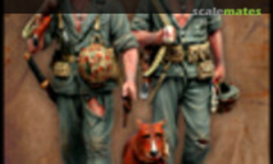 1:35 American Marines WW2 Pacific Ocean (Evolution Miniatures EM-35033) EM-35033