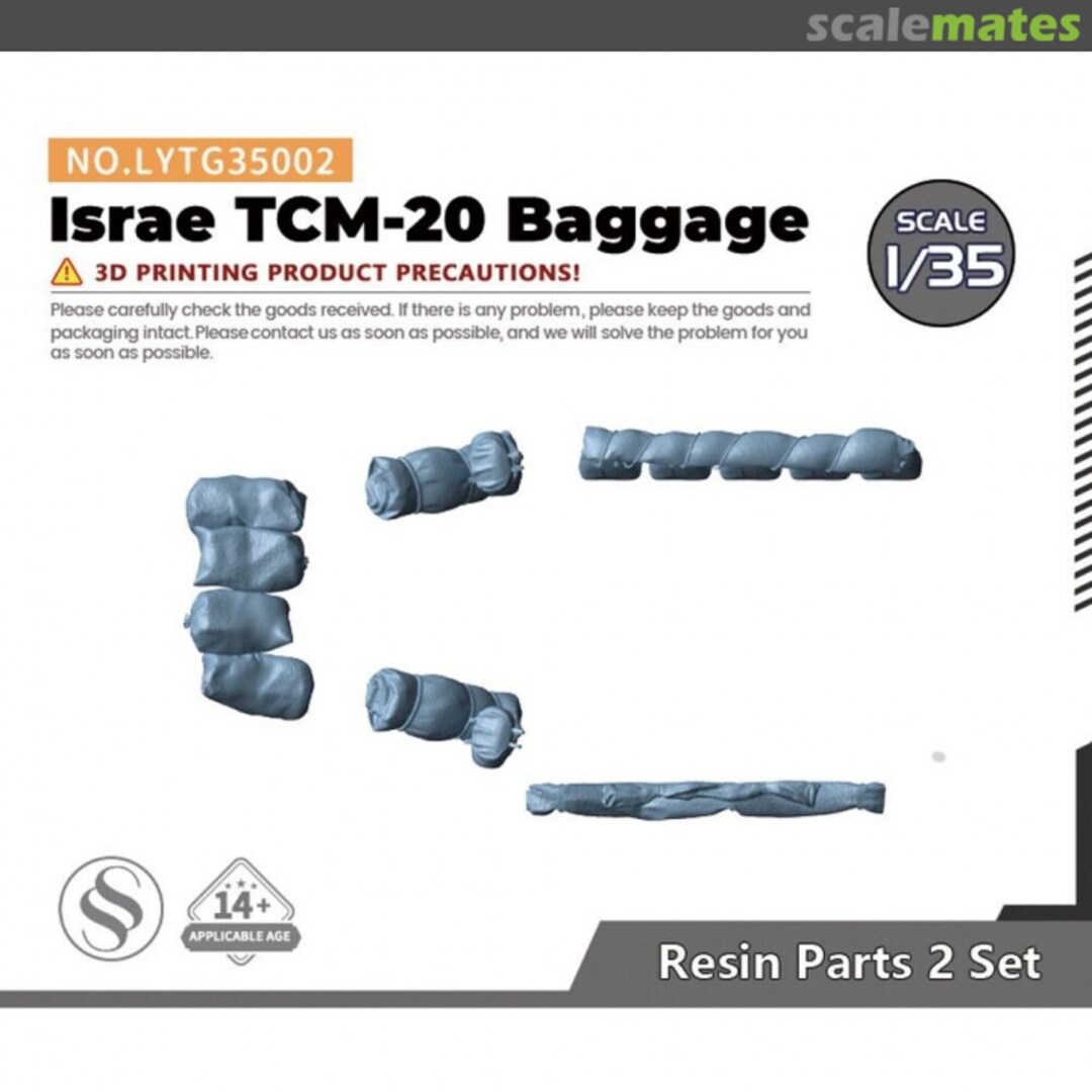 Boxart Israe TCM-20 Baggage LYTG35002 Yao's Studio/ 老姚手工坊 Boxart Israe TCM-20 Baggage LYTG35002 Yao's Studio/ 老姚手工坊