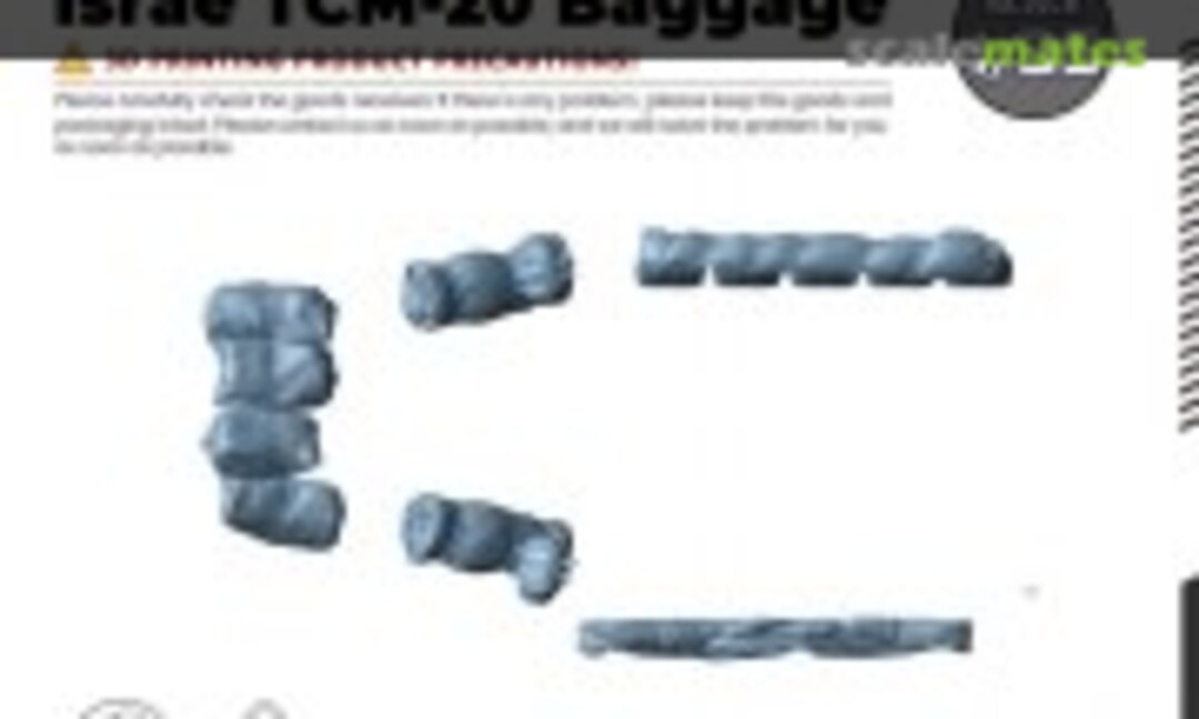 1:35 Israe TCM-20 Baggage (Yao's Studio/ 老姚手工坊 LYTG35002) LYTG35002