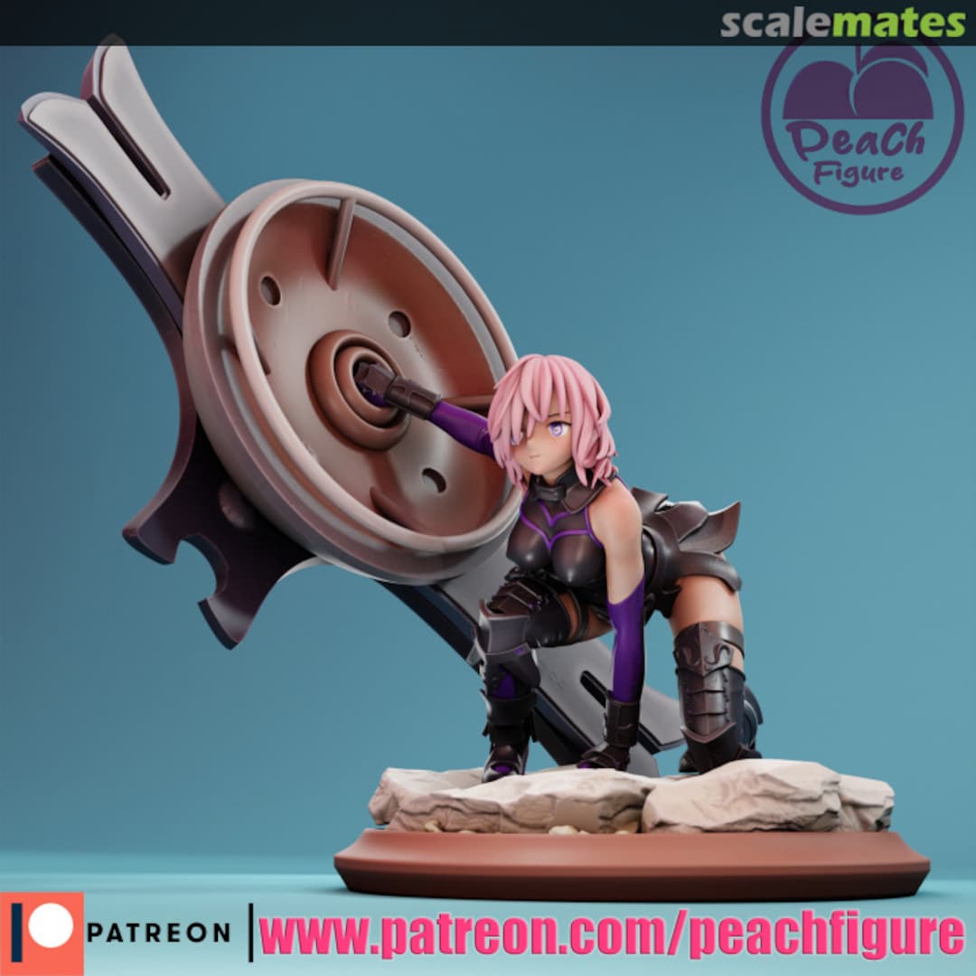 Boxart MASH KYRIELIGHT Peach Figure Boxart MASH KYRIELIGHT Peach Figure