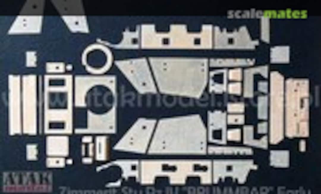 1:35 Zimmerit Stu.Pz.IV "Brummbar" Early (Atak Model 35053)