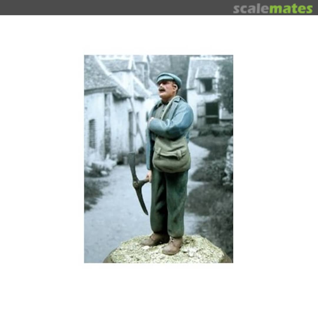 Boxart French Worker Holding a Pick F115 MK35