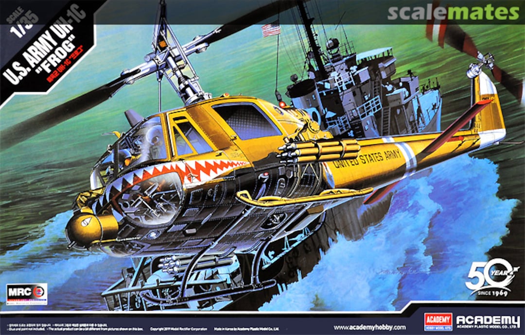 Boxart UH-1C "Frog" 12112 Academy Boxart UH-1C "Frog" 12112 Academy