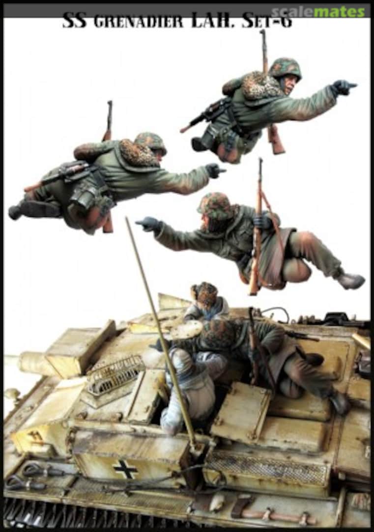 Boxart Waffen SS Grenadiers LAH WW2 EM-35066 Evolution Miniatures Boxart Waffen SS Grenadiers LAH WW2 EM-35066 Evolution Miniatures