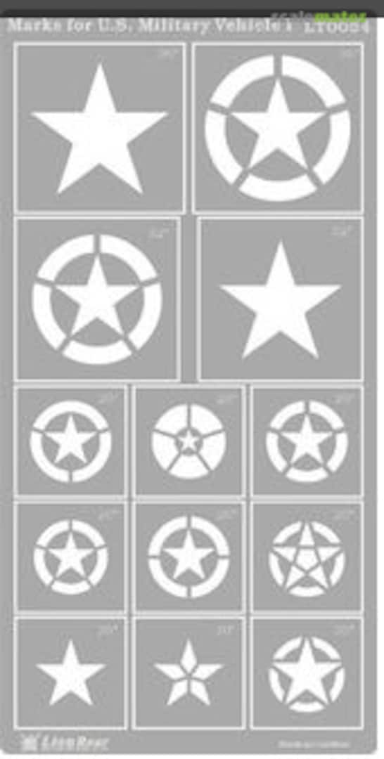 Boxart Marks for WWII U.S.Military Vehicle I LT0054 Lion Roar Boxart Marks for WWII U.S.Military Vehicle I LT0054 Lion Roar