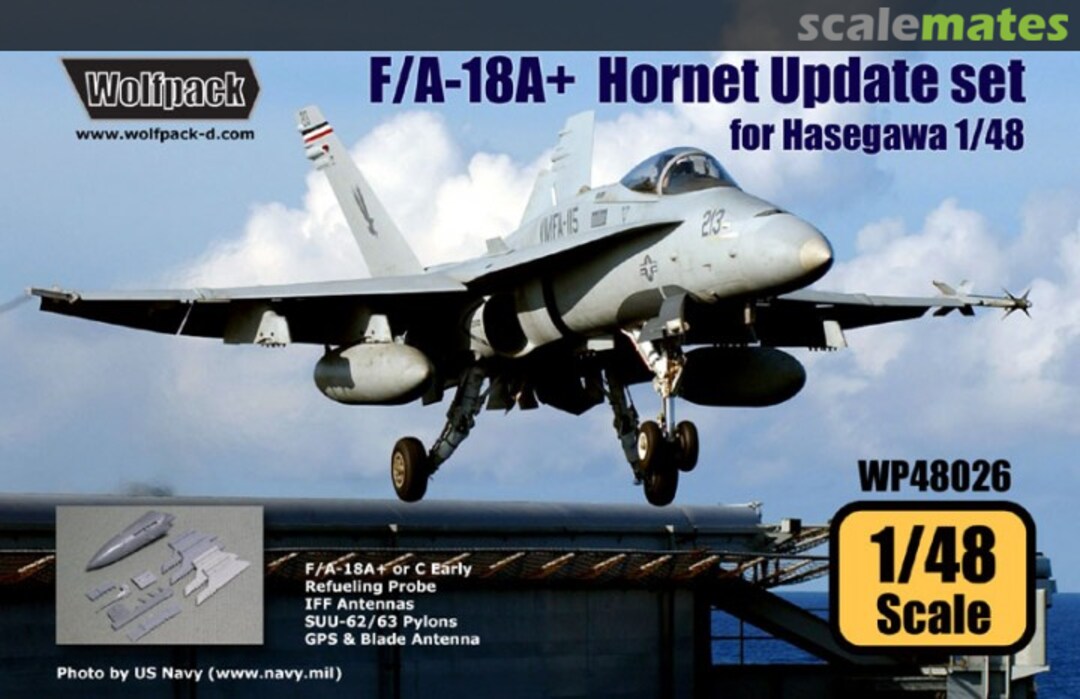 Boxart F/A-18A+ Hornet Update Set WP48026 Wolfpack Boxart F/A-18A+ Hornet Update Set WP48026 Wolfpack