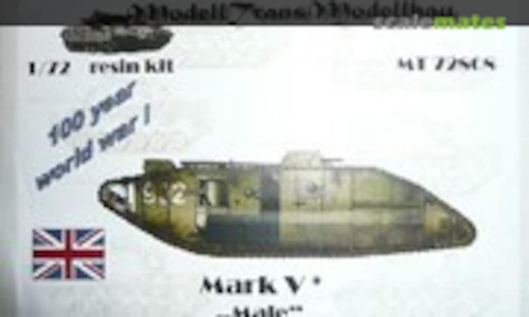 1:72 Mark V* &quot;Male&quot; (Modell Trans Modellbau MT72808)