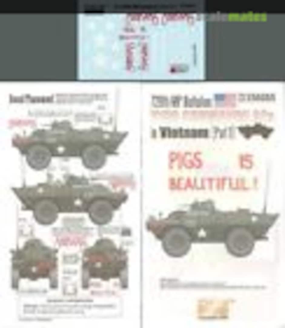 Boxart V-100 Commando 35085 Echelon Fine Details Boxart V-100 Commando 35085 Echelon Fine Details