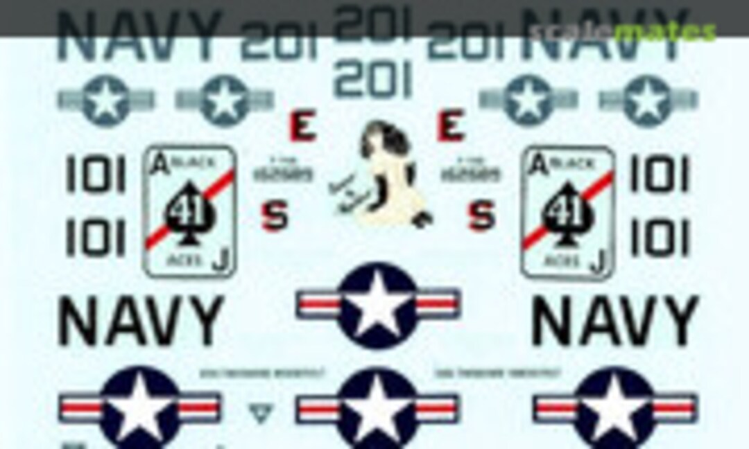 1:48 F-14 Tomcats with Nose Art (SuperScale International 48-438) 48-438