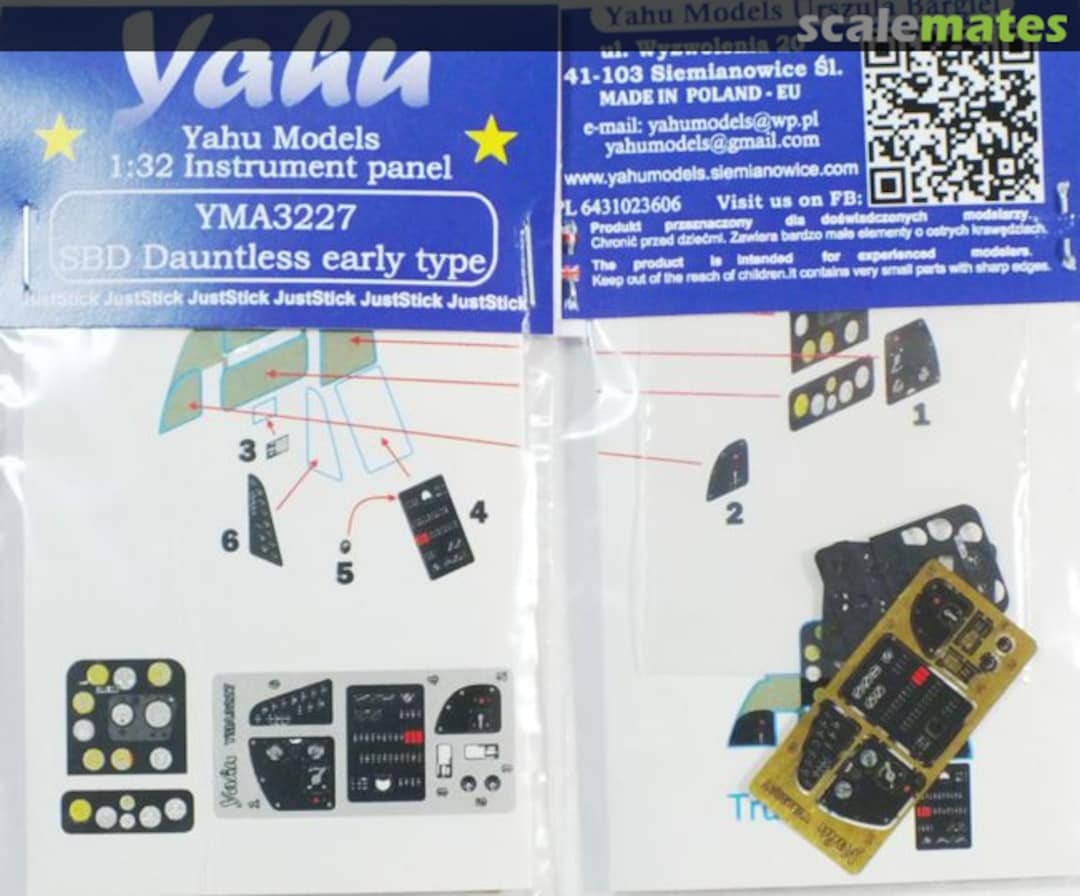 Boxart SBD Dauntless early type YMA3227 Yahu Models Boxart SBD Dauntless early type YMA3227 Yahu Models