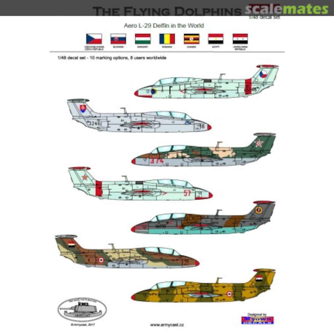 Boxart The Flying Dolphins ACD 48 017 Armycast M&M Boxart The Flying Dolphins ACD 48 017 Armycast M&M