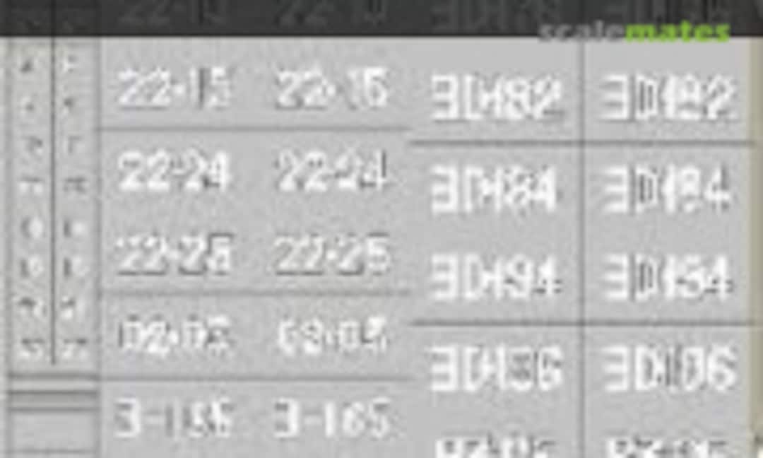 1:48 J1N1 Gekko Markings (Eduard XF558) XF558