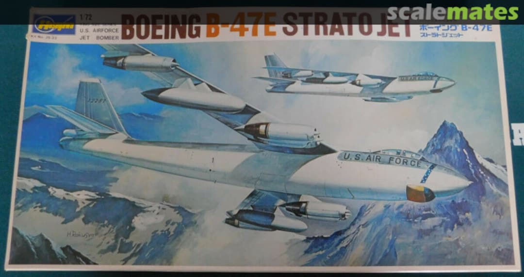 Boxart Boeing B-47E Stratojet JS-23:1200 Hasegawa Boxart Boeing B-47E Stratojet JS-23:1200 Hasegawa