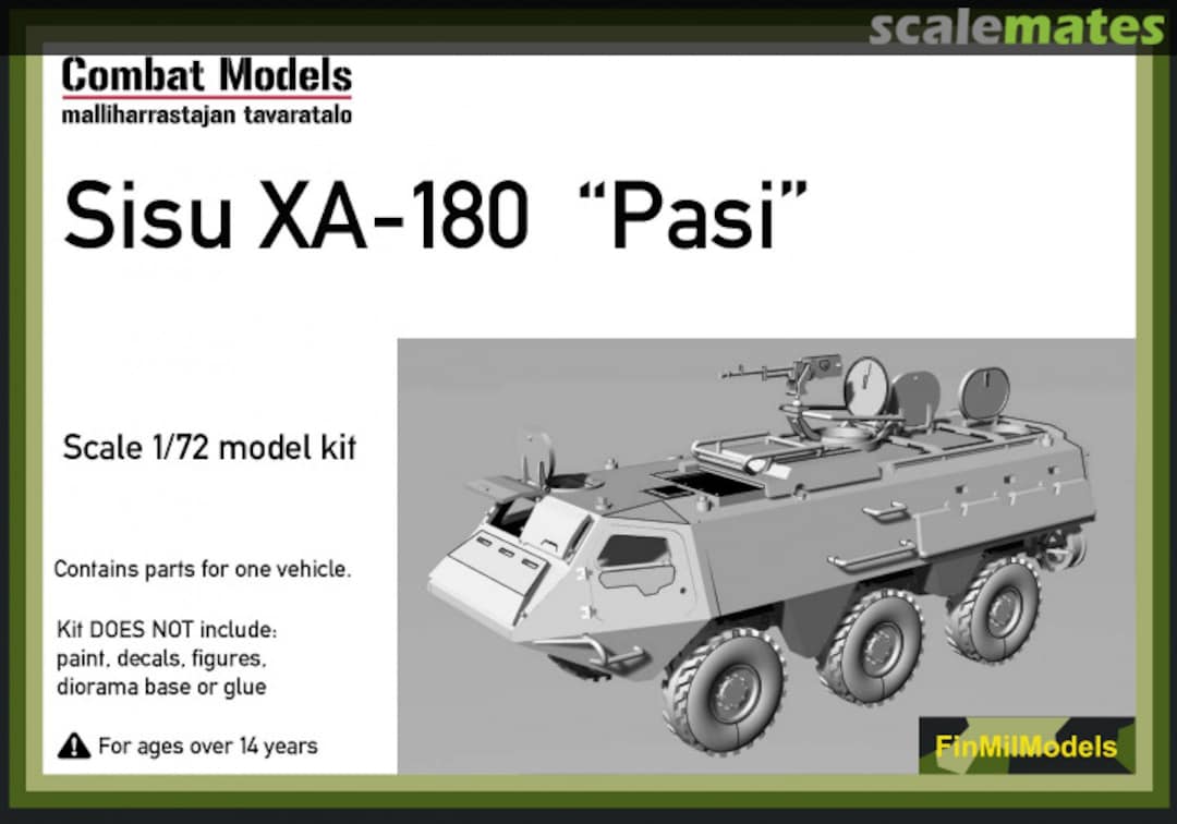 Boxart Sisu XA-180 "Pasi" COM72014 Combat Models Boxart Sisu XA-180 "Pasi" COM72014 Combat Models