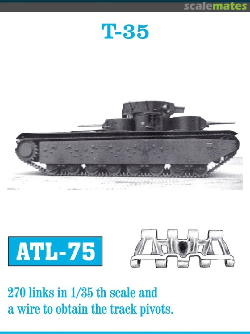 Boxart T-35 ATL-75 Friulmodel Boxart T-35 ATL-75 Friulmodel