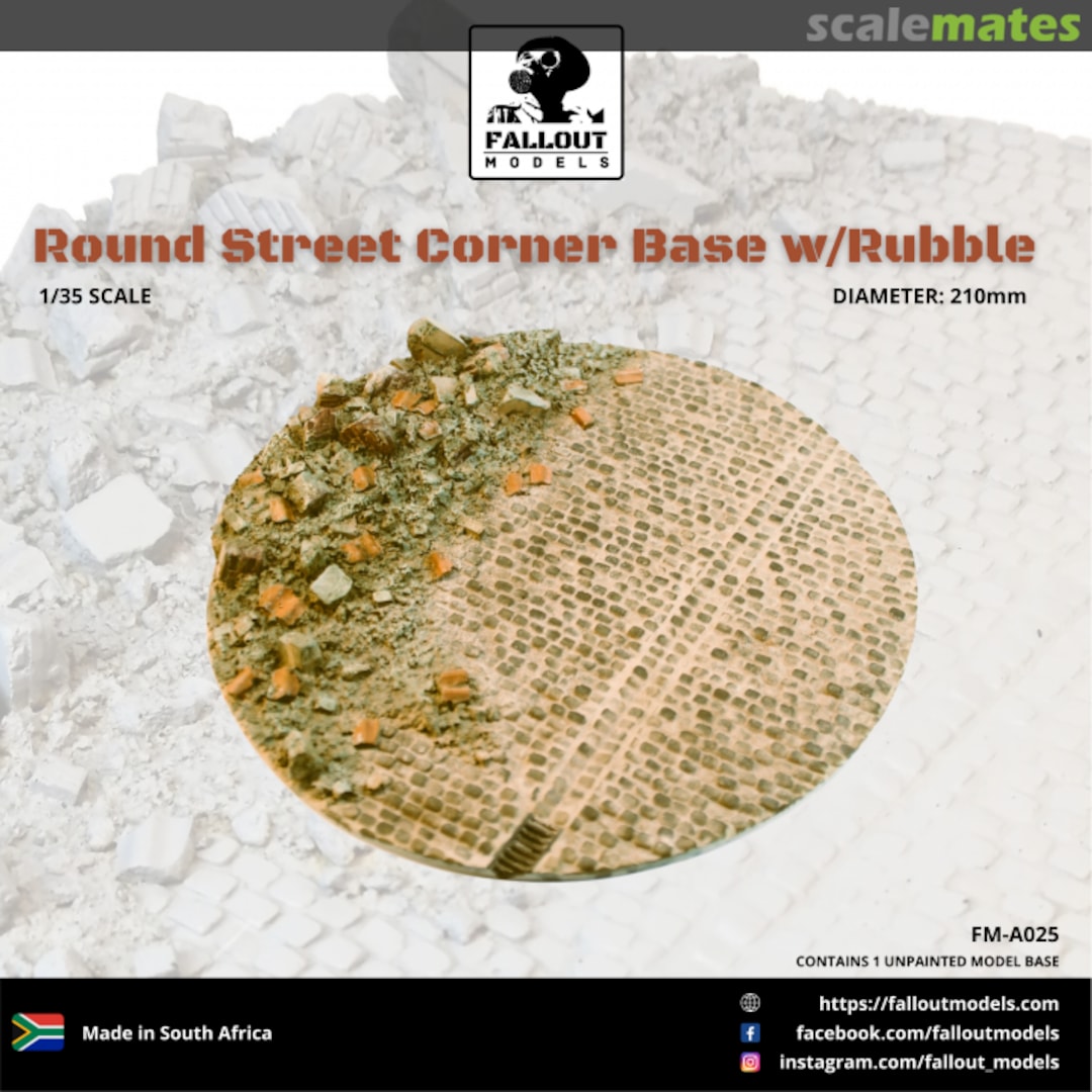 Boxart Street Corner Base FM-A025 Fallout Models Boxart Street Corner Base FM-A025 Fallout Models