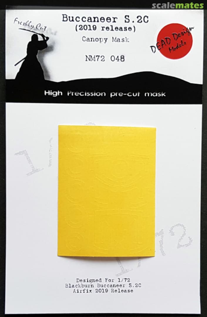 Boxart H.S. Buccaneer S.2C - Mask NM72048 DEAD Design Models Boxart H.S. Buccaneer S.2C - Mask NM72048 DEAD Design Models