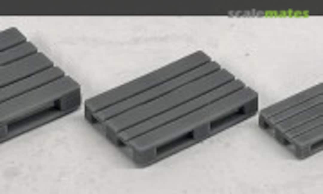 1:72 Europallet 800x1200 - 4 pieces (EMP3d 72151001)