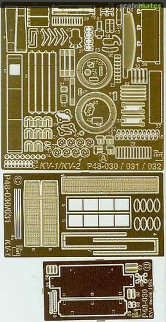Boxart KV-1 model 1942 P48-030 Part Boxart KV-1 model 1942 P48-030 Part