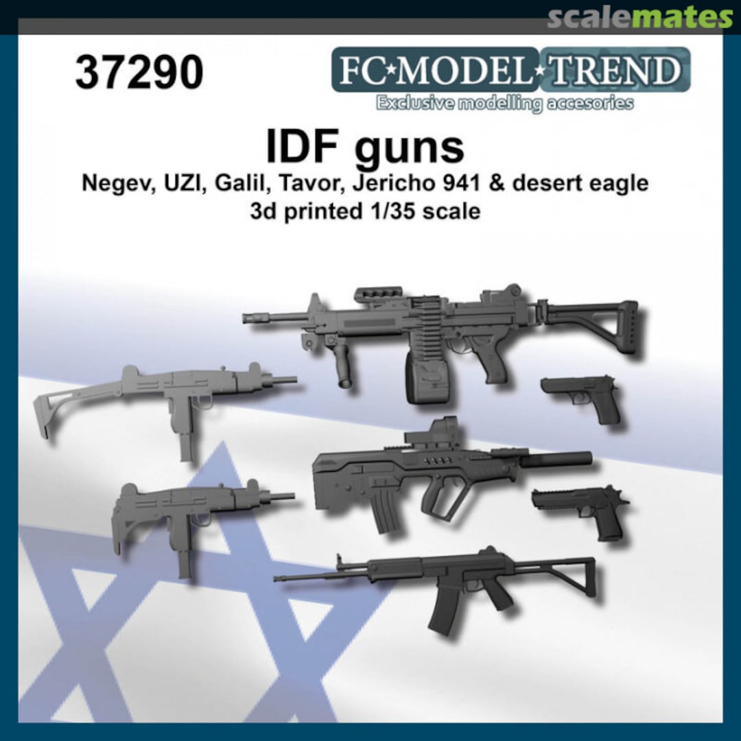 Boxart IDF guns 37290 FC Model Trend Boxart IDF guns 37290 FC Model Trend