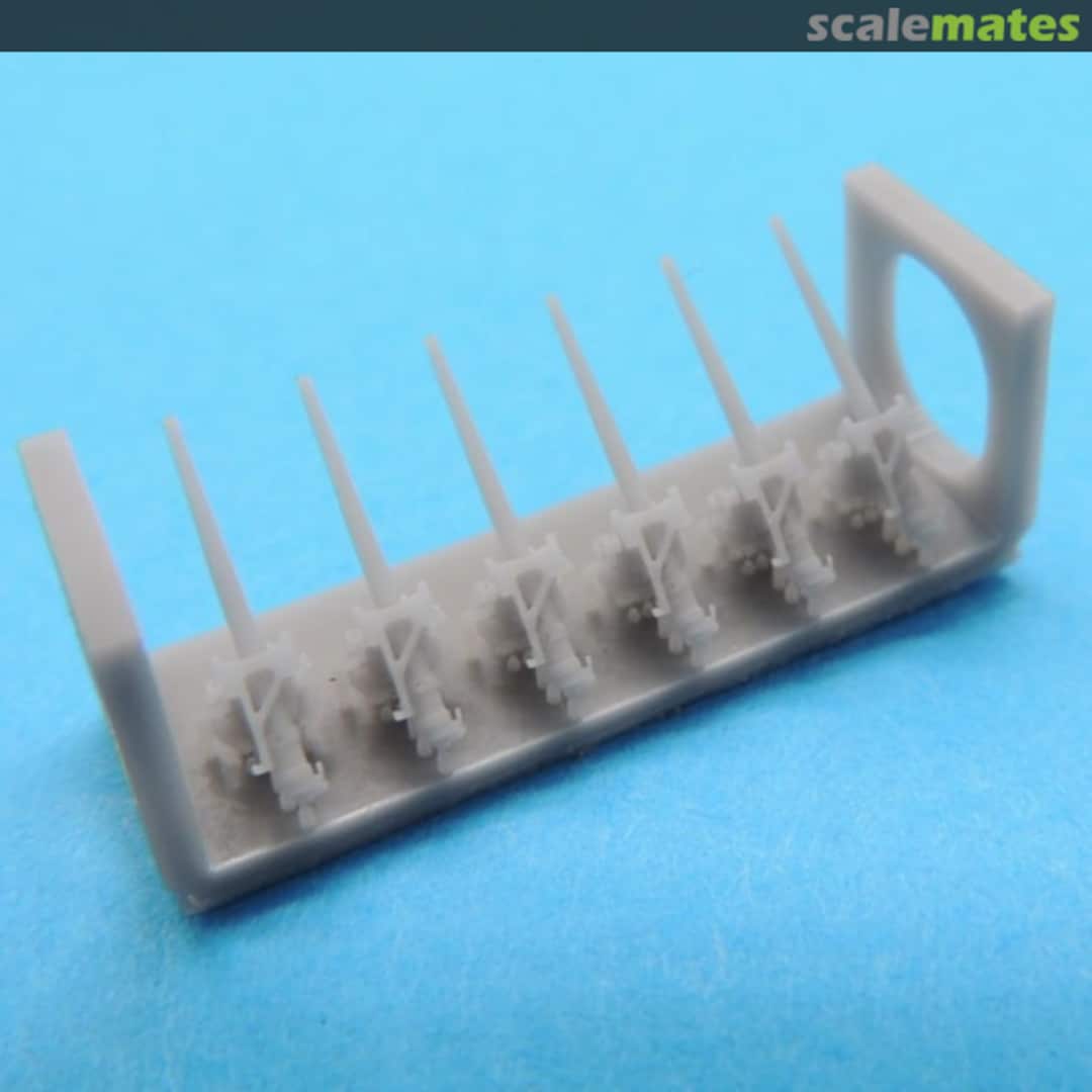 Boxart 5in/51 gun on platform AC700012 Black Cat Models Boxart 5in/51 gun on platform AC700012 Black Cat Models